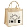 Pocket Jute Midi Tote Thumbnail