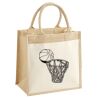 Pocket Jute Midi Tote Thumbnail