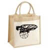 Pocket Jute Midi Tote Thumbnail