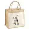 Pocket Jute Midi Tote Thumbnail