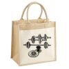 Pocket Jute Midi Tote Thumbnail