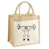 Pocket Jute Midi Tote Thumbnail