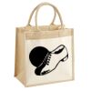 Pocket Jute Midi Tote Thumbnail