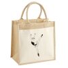 Pocket Jute Midi Tote Thumbnail