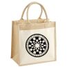 Pocket Jute Midi Tote Thumbnail