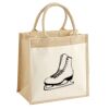 Pocket Jute Midi Tote Thumbnail