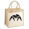Pocket Jute Midi Tote Thumbnail