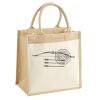Pocket Jute Midi Tote Thumbnail