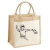 Pocket Jute Midi Tote Thumbnail