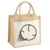 Pocket Jute Midi Tote Thumbnail