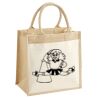 Pocket Jute Midi Tote Thumbnail