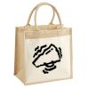 Pocket Jute Midi Tote Thumbnail