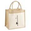 Pocket Jute Midi Tote Thumbnail