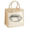 Pocket Jute Midi Tote Thumbnail