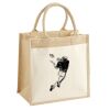 Pocket Jute Midi Tote Thumbnail