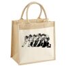 Pocket Jute Midi Tote Thumbnail