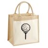 Pocket Jute Midi Tote Thumbnail
