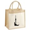 Pocket Jute Midi Tote Thumbnail