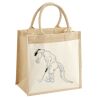 Pocket Jute Midi Tote Thumbnail