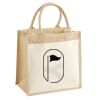 Pocket Jute Midi Tote Thumbnail