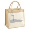 Pocket Jute Midi Tote Thumbnail