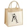 Pocket Jute Midi Tote Thumbnail