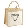 Pocket Jute Midi Tote Thumbnail