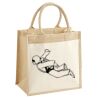 Pocket Jute Midi Tote Thumbnail