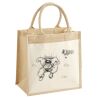 Pocket Jute Midi Tote Thumbnail