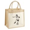 Pocket Jute Midi Tote Thumbnail