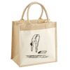 Pocket Jute Midi Tote Thumbnail
