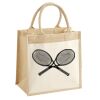 Pocket Jute Midi Tote Thumbnail