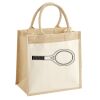 Pocket Jute Midi Tote Thumbnail