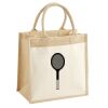 Pocket Jute Midi Tote Thumbnail