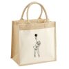 Pocket Jute Midi Tote Thumbnail