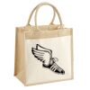 Pocket Jute Midi Tote Thumbnail