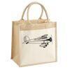 Pocket Jute Midi Tote Thumbnail