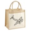 Pocket Jute Midi Tote Thumbnail