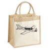 Pocket Jute Midi Tote Thumbnail