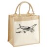 Pocket Jute Midi Tote Thumbnail