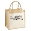 Pocket Jute Midi Tote Thumbnail