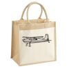 Pocket Jute Midi Tote Thumbnail