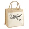 Pocket Jute Midi Tote Thumbnail