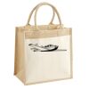 Pocket Jute Midi Tote Thumbnail