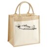 Pocket Jute Midi Tote Thumbnail