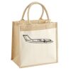 Pocket Jute Midi Tote Thumbnail