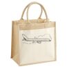 Pocket Jute Midi Tote Thumbnail