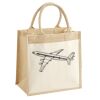 Pocket Jute Midi Tote Thumbnail
