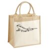 Pocket Jute Midi Tote Thumbnail