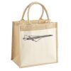Pocket Jute Midi Tote Thumbnail